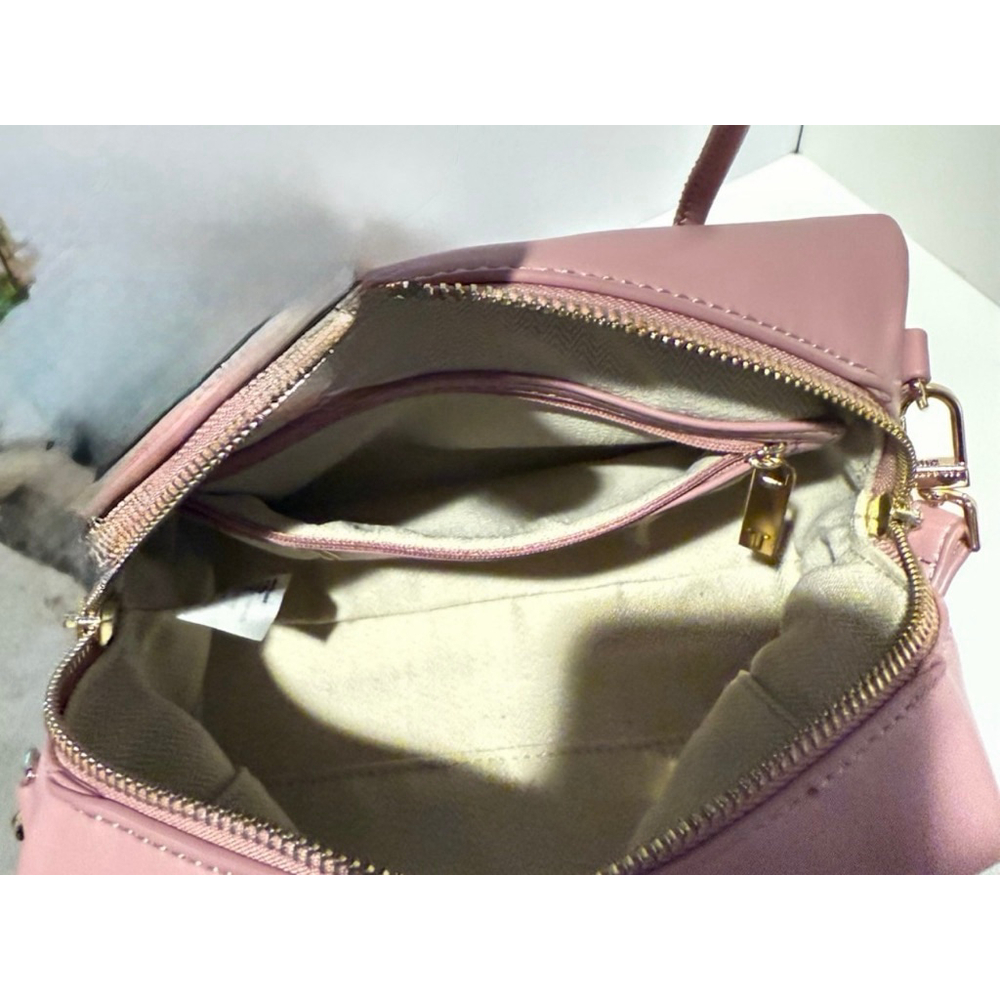 NEW Ted Baker London Nikicon Flower Applique Mini Tote Blush Pink NWT - Picture 13 of 16